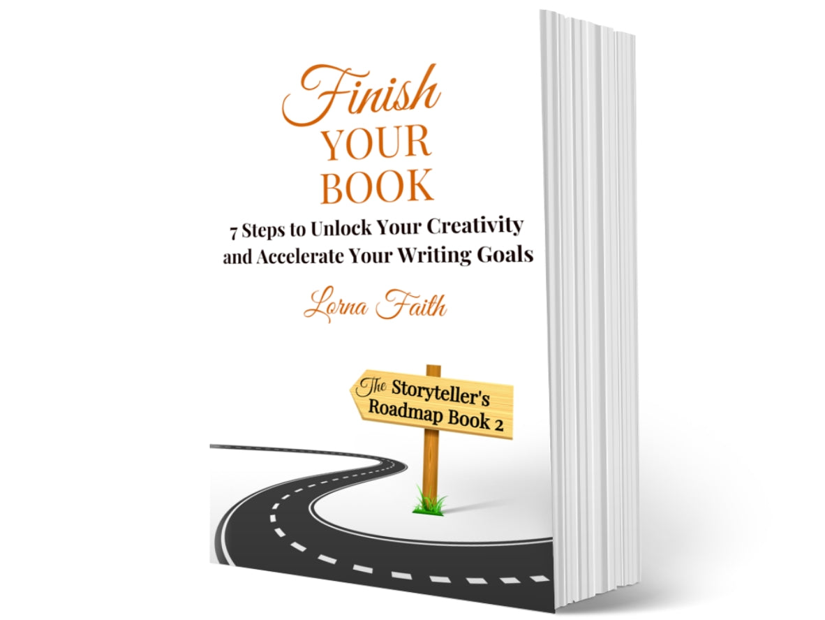 Finish Your Book is book #2 in the storytellers roadmap series by Lorna Faith