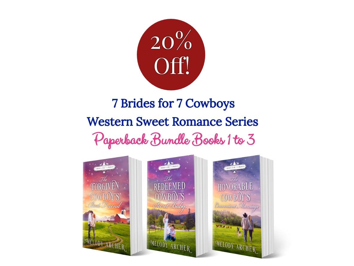 7 Brides for 7 Cowboys Paperback Bundle Books 1 - 3 Bundle [Paperback]