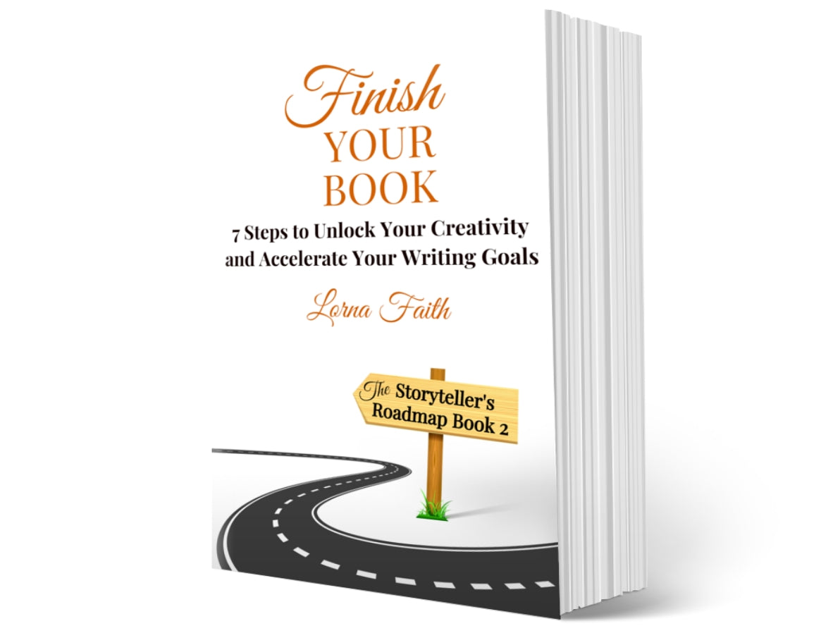 Finish Your Book  is book #2 in the storytellers roadmap series by Lorna Faith