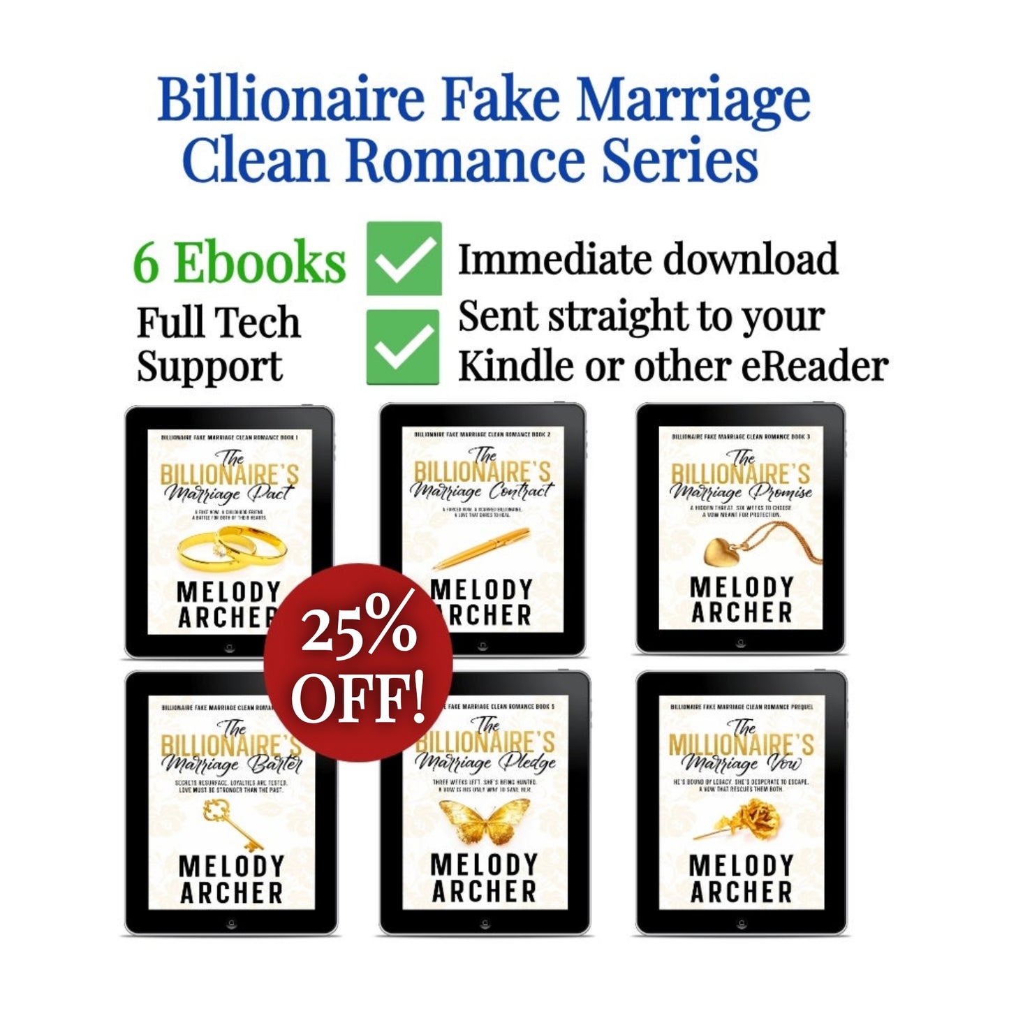 Billionaire Clean Romance eBooks Bundle