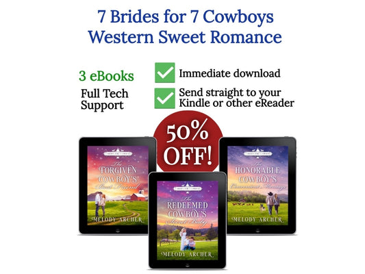 7 Brides for 7 Cowboys EBOOKS 1-3 Bundle [EBOOK]
