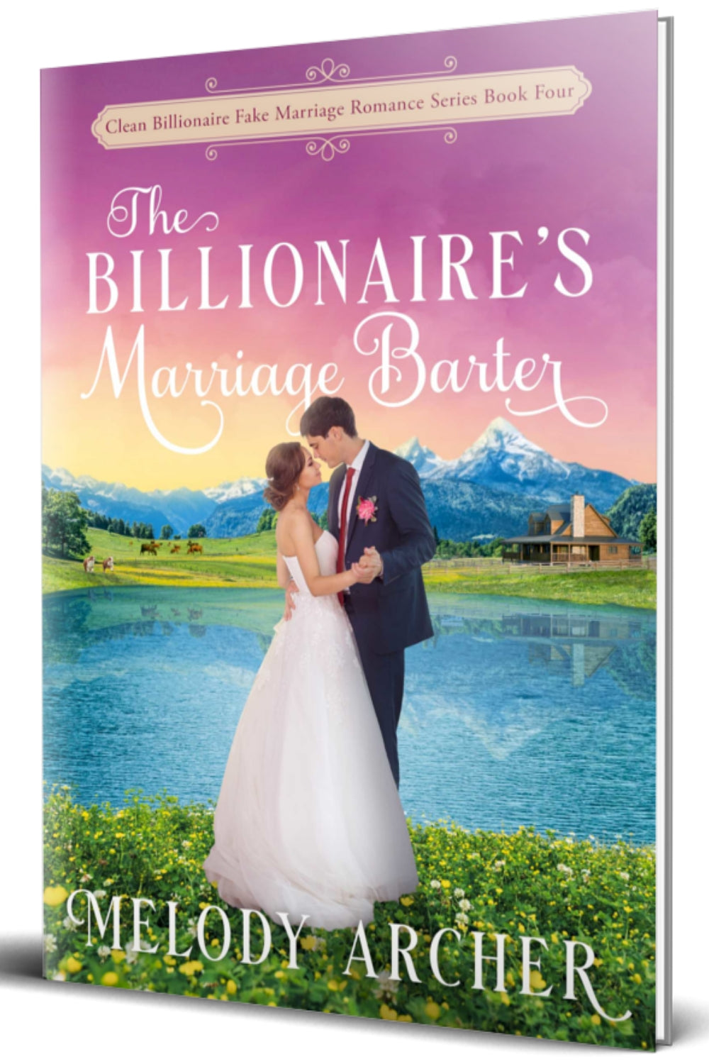 Clean Billionaire Fake Marriage Romance Book #4. Paperback Book.